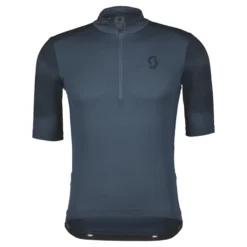Scott Gravel 10 Men's Short Sleeve Jersey - Metal Blue/Dark Blue -Sportfu Bike Gear Shop 2894087378