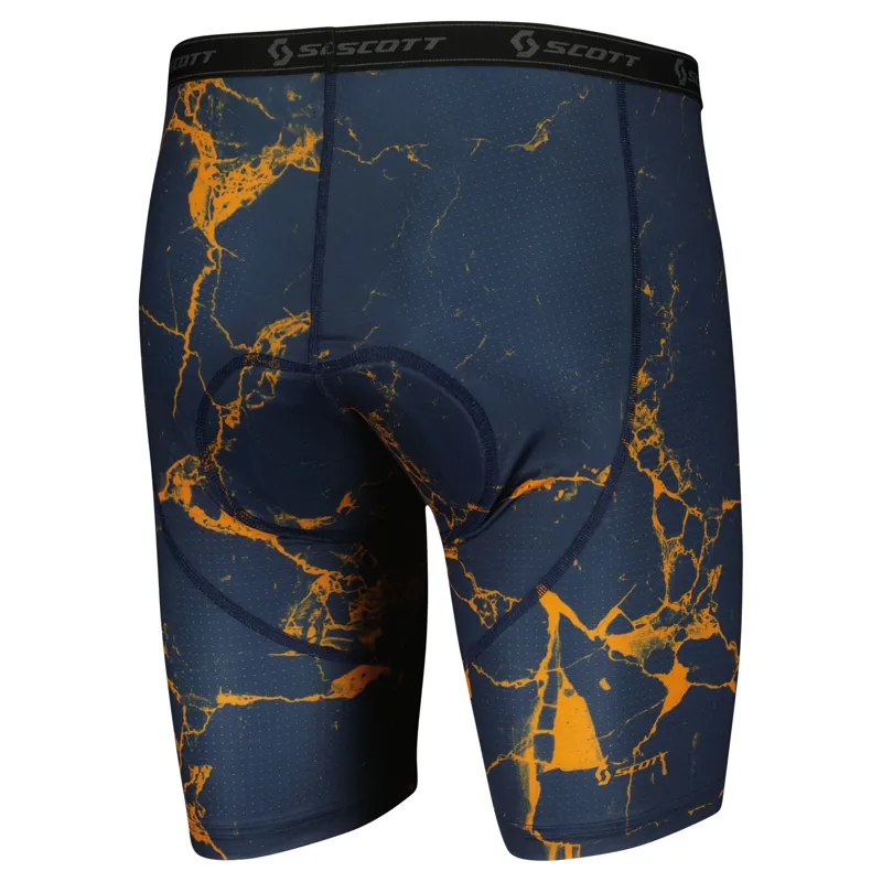 Scott Trail Underwear Graph + Men's Undershorts - Midnight Blue/Orange 3 Scott Trail Underwear Graph + Men's Undershorts - Midnight Blue/Orange - Image 3