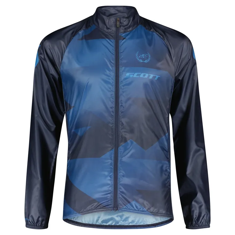 Scott RC WindBreaker Junior Jacket - Midnight Blue/Storm Blue 4 Scott RC WindBreaker Junior Jacket - Midnight Blue/Storm Blue - Image 4