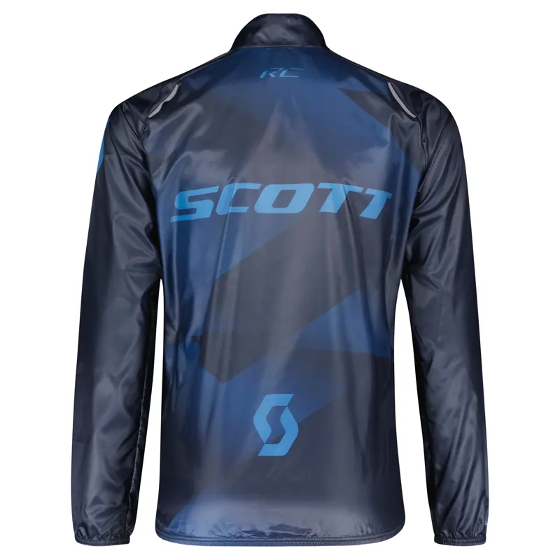 Scott RC WindBreaker Junior Jacket - Midnight Blue/Storm Blue 1 Scott RC WindBreaker Junior Jacket - Midnight Blue/Storm Blue