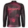 Scott RC WindBreaker Junior Jacket - Dark Purple/Carmine Pink