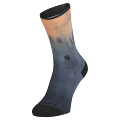 Scott Trail Tree Men's Crew Socks - Black/White