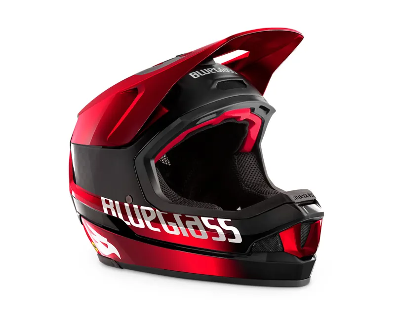 Bluegrass Legit Carbon MIPS Full Face MTB Helmet - Red Metallic 13 Bluegrass Legit Carbon MIPS Full Face MTB Helmet - Red Metallic - Image 13