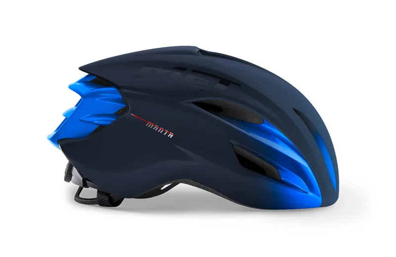 Met Manta MIPS Road Helmet - Metallic Blue 2 Met Manta MIPS Road Helmet - Metallic Blue - Image 2