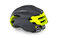 Met Manta MIPS Road Helmet - Grey/Fluo Yellow -Sportfu Bike Gear Shop 29378GRY 3