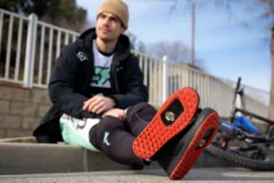 Specialized 2FO DH Clip Mountain Bike Shoes - Black/Redwood