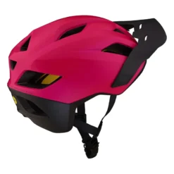 Troy Lee Designs Flowline MIPS MTB Helmet - Orbit Magenta/Black -Sportfu Bike Gear Shop 34 4