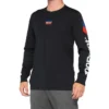 100 Aster Technical Long Sleeve T-Shirt - Black