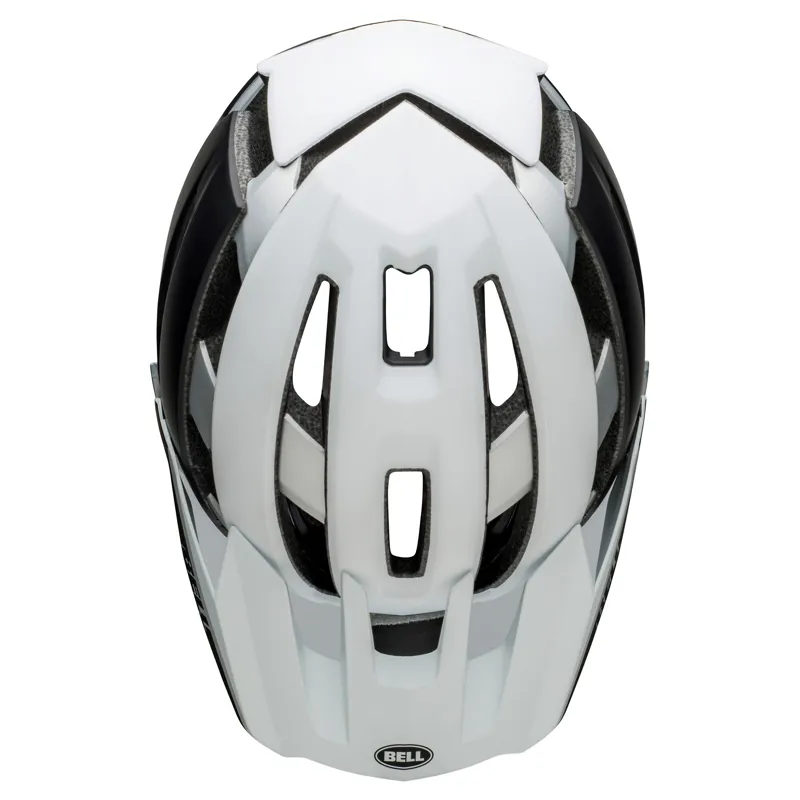 Bell Super Air R MIPS Full Face Helmet - Matt Black/White 6 Bell Super Air R MIPS Full Face Helmet - Matt Black/White - Image 6