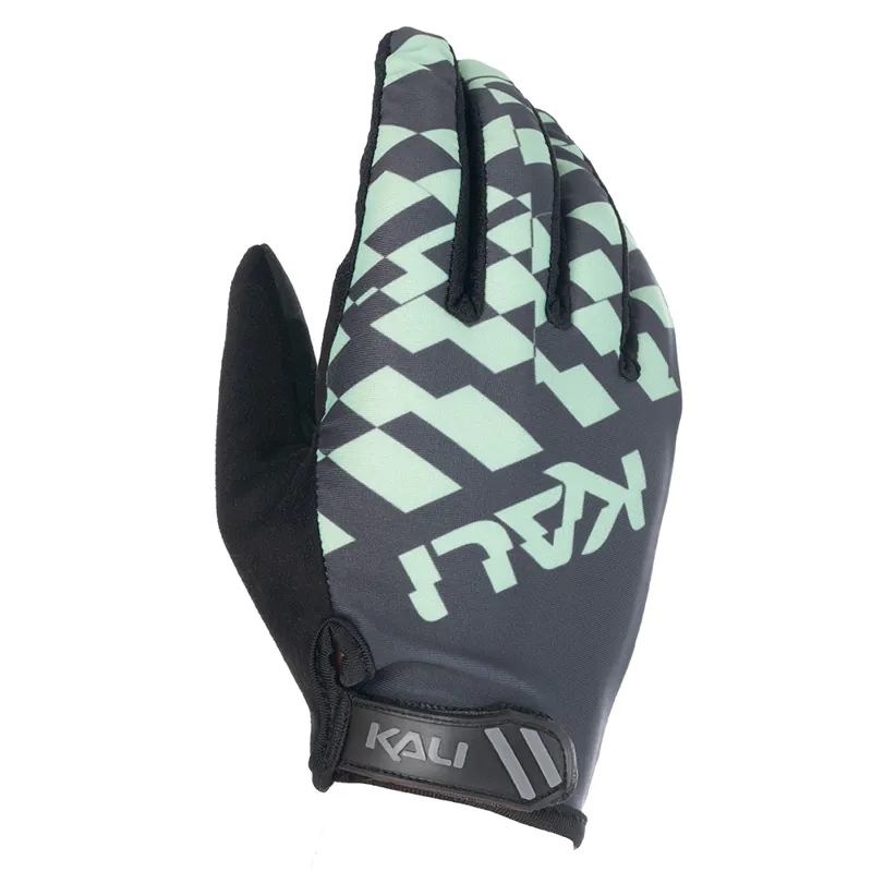 Kali Laguna Long Finger Gloves - Glitch Seaform/Black 1 Kali Laguna Long Finger Gloves - Glitch Seaform/Black