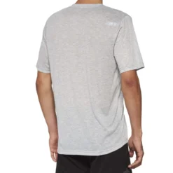 100 Percent Airmatic Mesh Men's Short Sleeve Jersey - Grey
