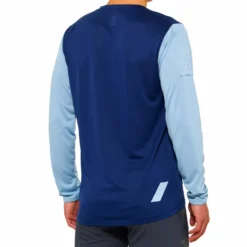 100 Ridecamp Men's Long Sleeve Jersey - Navy/Slate -Sportfu Bike Gear Shop 40028 00005 2