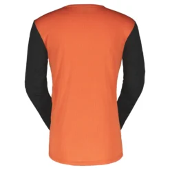 Scott Trail Vertic Men's Long Sleeve Jersey - Braze Orange/Black