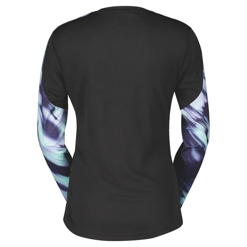 Scott Trail Contessa Signature Women's Long Sleeve Jersey - Black 2 Scott Trail Contessa Signature Women's Long Sleeve Jersey - Black - Image 2