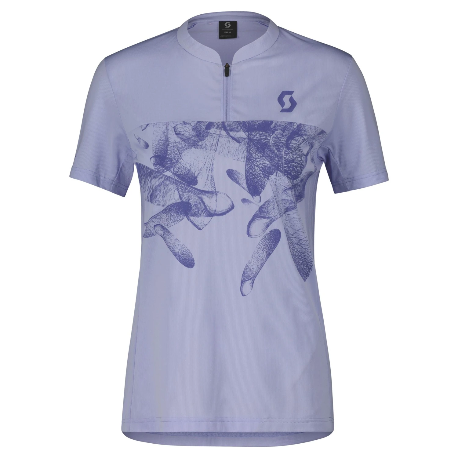 Scott Trail Flow Zip Women's Short Sleeve Jersey - Black/Fir Green 4 Scott Trail Flow Zip Women's Short Sleeve Jersey - Black/Fir Green - Image 4