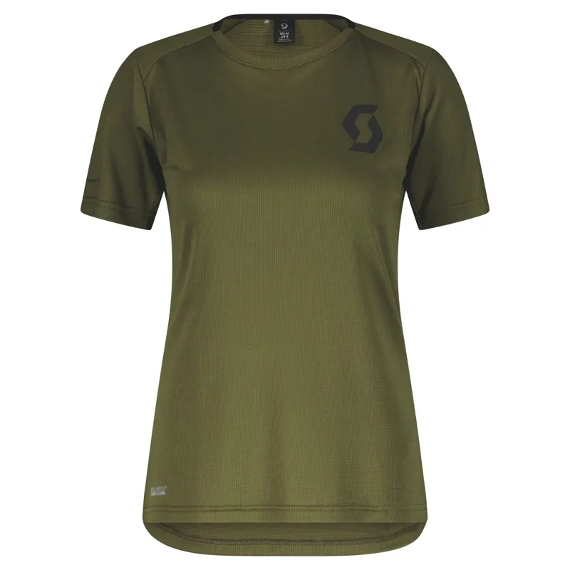 Scott Trail Vertic Pro Women's Short Sleeve Jersey - Fir Green 4 Scott Trail Vertic Pro Women's Short Sleeve Jersey - Fir Green - Image 4