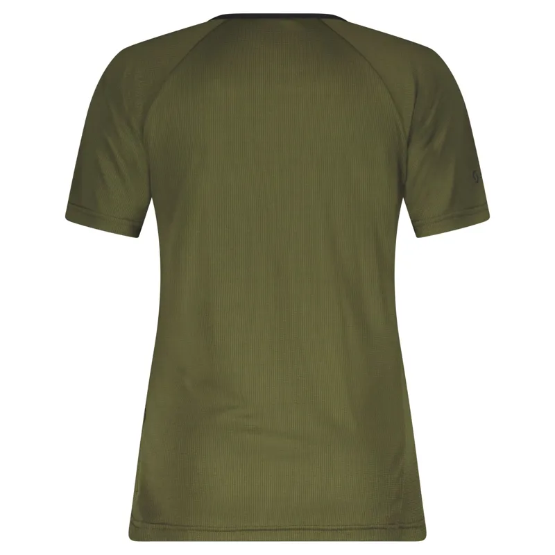Scott Trail Vertic Pro Women's Short Sleeve Jersey - Fir Green 2 Scott Trail Vertic Pro Women's Short Sleeve Jersey - Fir Green - Image 2