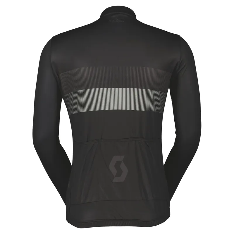 Scott RC Team 10 Men's Long Sleeve Jersey - Black/Dark Grey 3 Scott RC Team 10 Men's Long Sleeve Jersey - Black/Dark Grey - Image 3