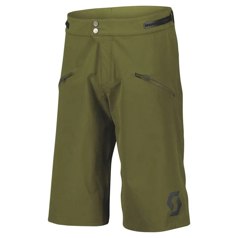 Scott Trail Vertic Pro Men's Baggy Shorts - Fir Green 1 Scott Trail Vertic Pro Men's Baggy Shorts - Fir Green