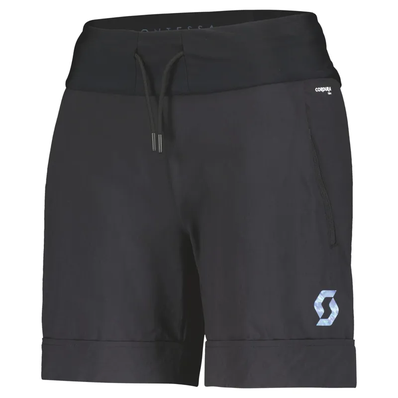 Scott Gravel Core Contessa Signature Women's Baggy Shorts - Black 1 Scott Gravel Core Contessa Signature Women's Baggy Shorts - Black