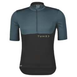 Scott Gravel Tuned Men's Short Sleeve Jersey - Black/Aruba Green -Sportfu Bike Gear Shop 4039537333