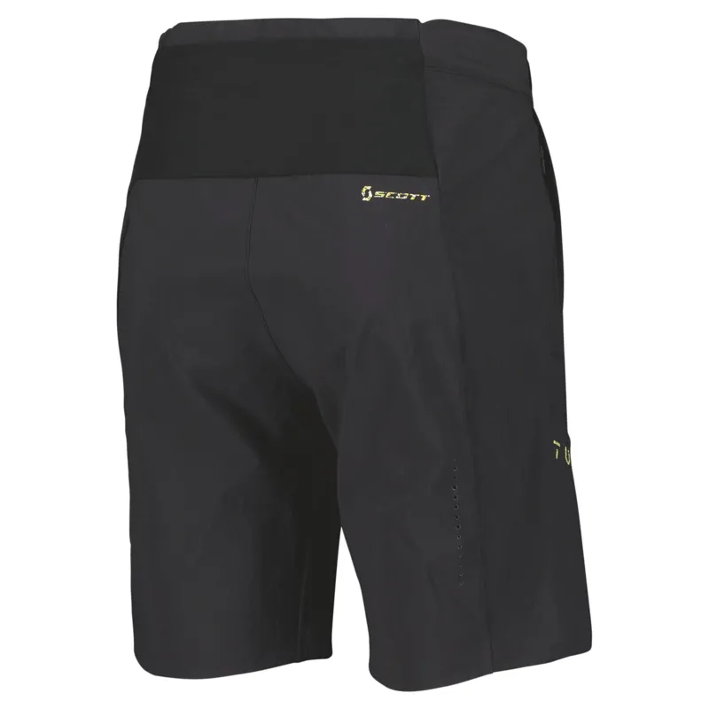 Scott Gravel Tuned Men's Baggy Shorts - Black 2 Scott Gravel Tuned Men's Baggy Shorts - Black - Image 2