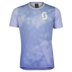 Scott Trail Vertic 20 Junior Short Sleeve Jersey - Dream Blue/Moon Blue -Sportfu Bike Gear Shop 4039587525