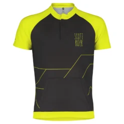 Scott RC Team Junior Short Sleeve Jersey - Mineral Green/Aruba Green -Sportfu Bike Gear Shop 4039735024 3