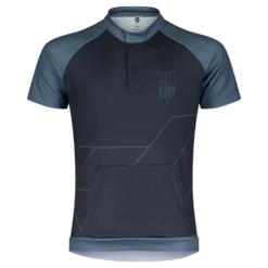 Scott RC Team Junior Short Sleeve Jersey - Dream Blue/Moon Blue -Sportfu Bike Gear Shop 4039737367 1 1