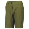 Scott Trail Flow Pro Women's Baggy Shorts - Fir Green