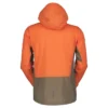 Scott Explorair Light WB Men's Jacket - Braze Orange/Shadow Brown