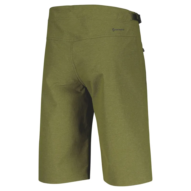 Scott Trail Flow Pro Men's Baggy Shorts - Fir Green 2 Scott Trail Flow Pro Men's Baggy Shorts - Fir Green - Image 2
