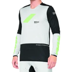 100 Percent R-Core X Long Sleeve Jersey - Cherry/Black -Sportfu Bike Gear Shop 41002 418 1
