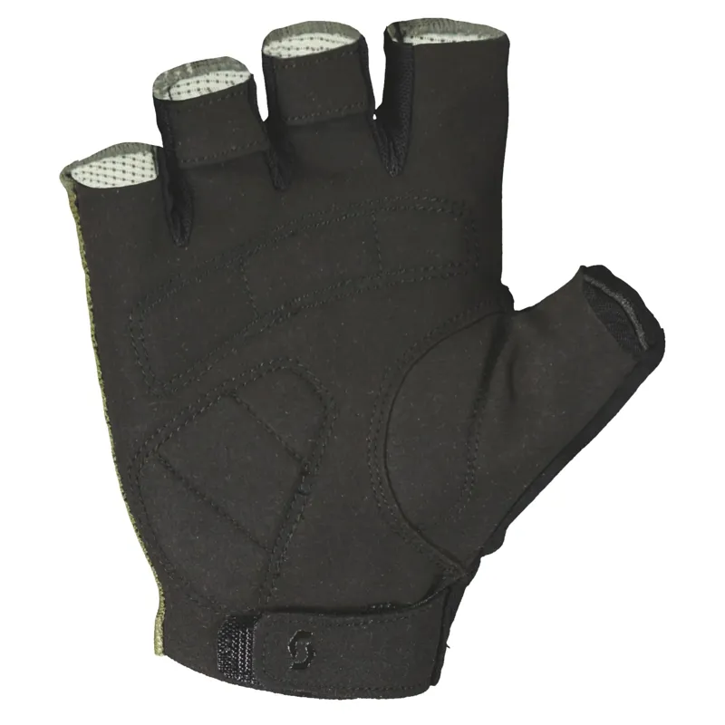 Scott Essential Gel Short Finger Gloves - Fir Green 2 Scott Essential Gel Short Finger Gloves - Fir Green - Image 2