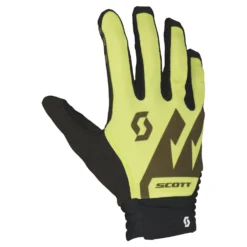 Scott DH Factory Long Finger MTB Gloves - Black/Light Grey -Sportfu Bike Gear Shop 4107287544