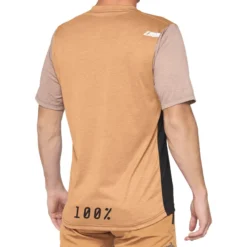 100 Percent Airmatic Short Sleeve Jersey - Caramel/Black -Sportfu Bike Gear Shop 41312 429 2