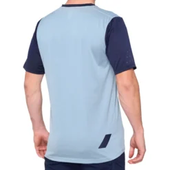 100 Percent Ridecamp Men's Short Sleeve Jersey - Light Slate/Navy -Sportfu Bike Gear Shop 41401 249 2