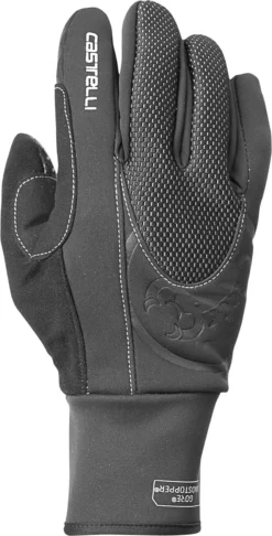 Castelli Estremo Extreme Winter Long Finger Gloves - Black