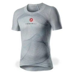 Castelli Pro Mesh Short Sleeve Base Layer - Red