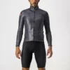 Castelli Aria Shell Men's Windproof Jacket - Silver Grey