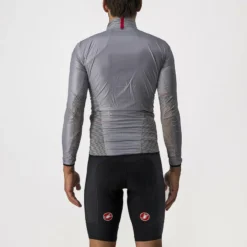 Castelli Aria Shell Men's Windproof Jacket - Silver Grey -Sportfu Bike Gear Shop 452005822p 870 02 1400Wx1400H