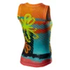 Castelli Pro Mesh Womens Sleeveless Base Layer - Yellow Fluo Flower