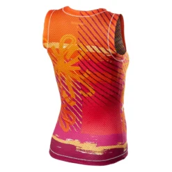 Castelli Pro Mesh Womens Sleeveless Base Layer - Orange Flower 6 Castelli Pro Mesh Womens Sleeveless Base Layer - Orange Flower -Sportfu Bike Gear Shop 452007920p 997 02 1400wx1400h