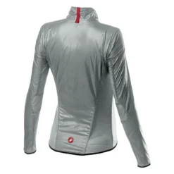 Castelli Aria Shell Womens Windproof Jacket - Silver Grey -Sportfu Bike Gear Shop 452008920p 870 02 1400wx1400h