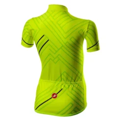 Castelli Campioncino Kids Short Sleeve Jersey - Yellow Fluo -Sportfu Bike Gear Shop 452009020p 032 02 1400wx1400h