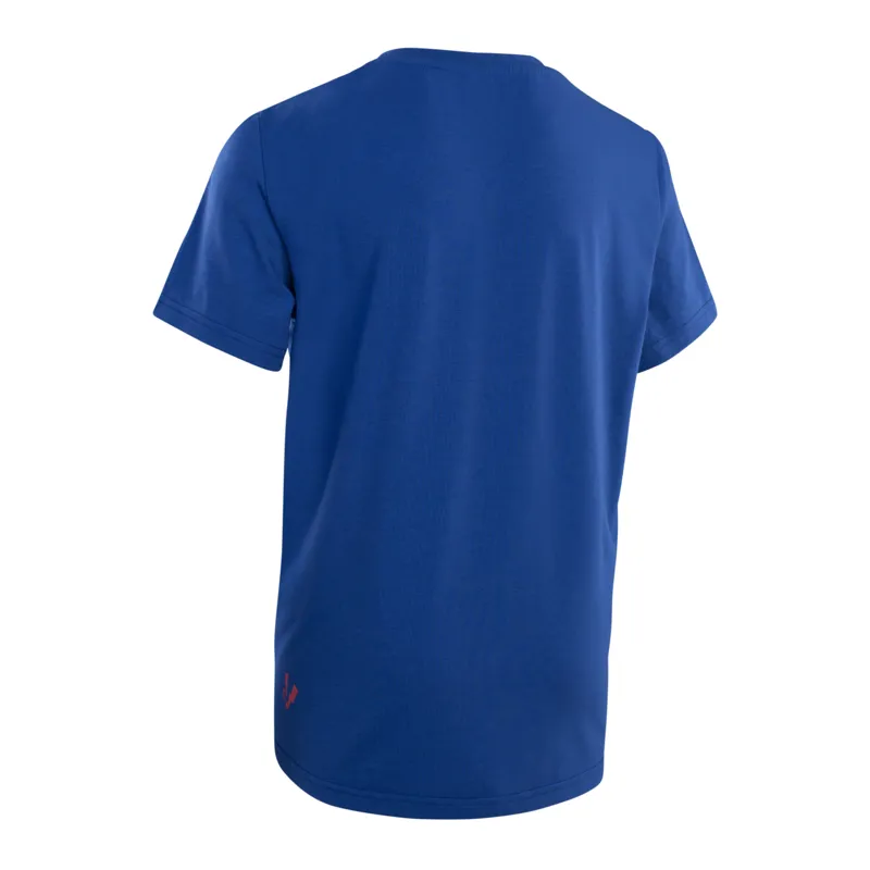 ION Logo DR Short Sleeve Youth MTB Jersey - Cobalt Reef 5 ION Logo DR Short Sleeve Youth MTB Jersey - Cobalt Reef - Image 5