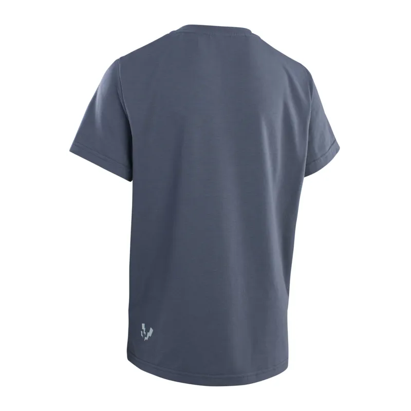 ION Logo DR Short Sleeve Youth MTB Jersey - Cobalt Reef 2 ION Logo DR Short Sleeve Youth MTB Jersey - Cobalt Reef - Image 2