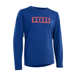 ION Logo DR Long Sleeve Youth MTB Jersey - Cloud Blue -Sportfu Bike Gear Shop 47220 5011714 1
