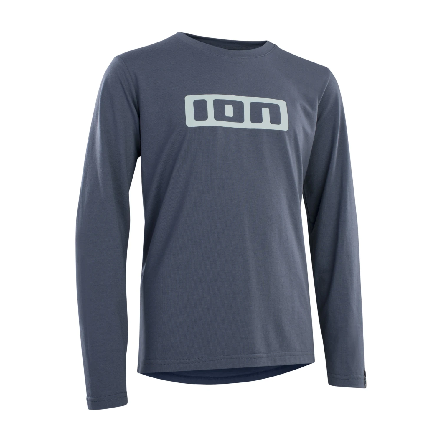 ION Logo DR Long Sleeve Youth MTB Jersey - Black 4 ION Logo DR Long Sleeve Youth MTB Jersey - Black - Image 4