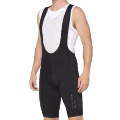 100 Percent Exceeda Men's Bib Shorts - Black/Charcoal -Sportfu Bike Gear Shop 49004 011